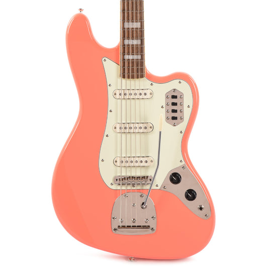 Squier Classic Vibe Bass VI Tahitian Coral - MUSICTONER