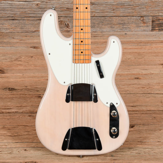 Squier Classic Vibe '50s Precision Bass 2020 White Blonde - Dave Amato of REO Speedwagon - MUSICTONER