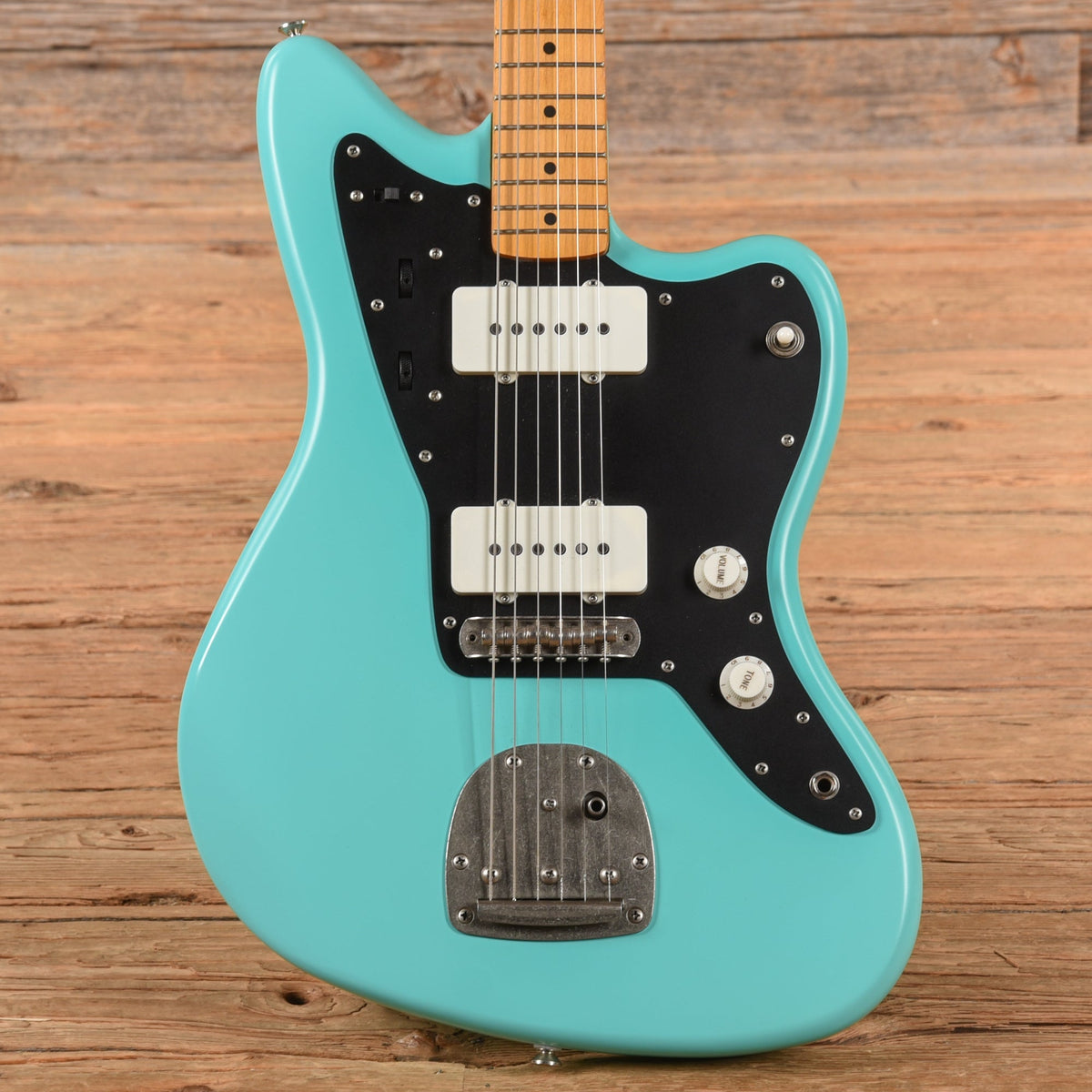 Squier 40th Anniversary Jazzmaster Vintage Edition Satin Seafoam Green 2022 - MUSICTONER