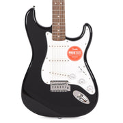 Squier Affinity Series Stratocaster Mustang Micro Pack Black - MUSICTONER