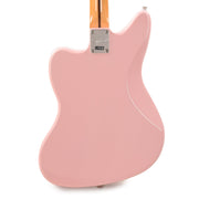 Squier Classic Vibe '60s Jaguar Shell Pink w/Matching Headcap & 3-Ply Mint Pickguard - MUSICTONER