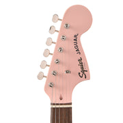 Squier Classic Vibe '60s Jaguar Shell Pink w/Matching Headcap & 3-Ply Mint Pickguard - MUSICTONER