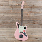 Squier Classic Vibe '60s Jaguar Shell Pink w/Matching Headcap & 3-Ply Mint Pickguard - MUSICTONER