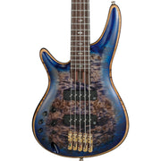 Ibanez SR Premium 5 String Left Handed Electric Bass - Cerulean Blue Burst
