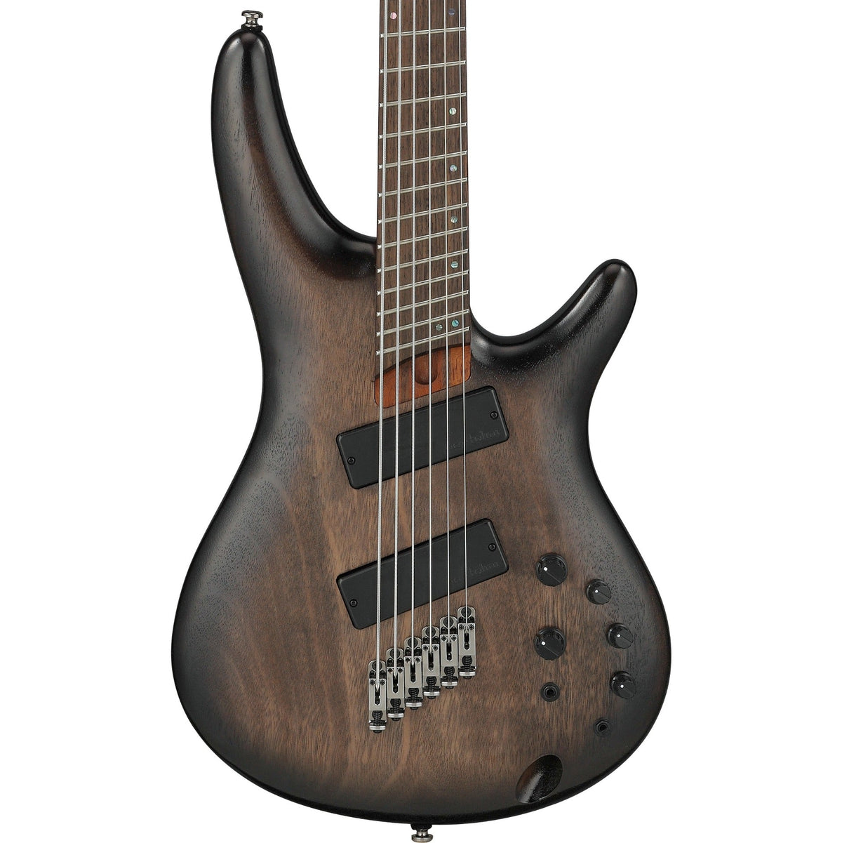 Ibanez SRC6MSBLL SR Bass Workshop Electric Bass, Black Stained Burst
