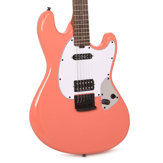 Sterling by Music Man Fluff Artist Series StingRay Guitar Rula Thumb Red - MUSICTONER