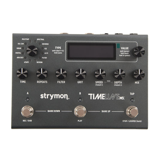 Strymon TimeLine MX Multi-Delay Workstation - MUSICTONER
