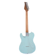 Suhr Custom Classic T Swamp Ash Trans Daphne Blue w/Roasted Maple Neck - MUSICTONER