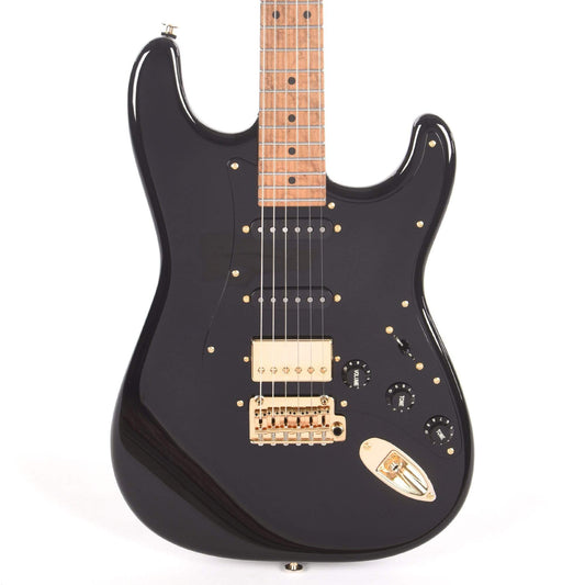 Suhr Mateus Asato Signature Classic S Antique HSS Black - MUSICTONER
