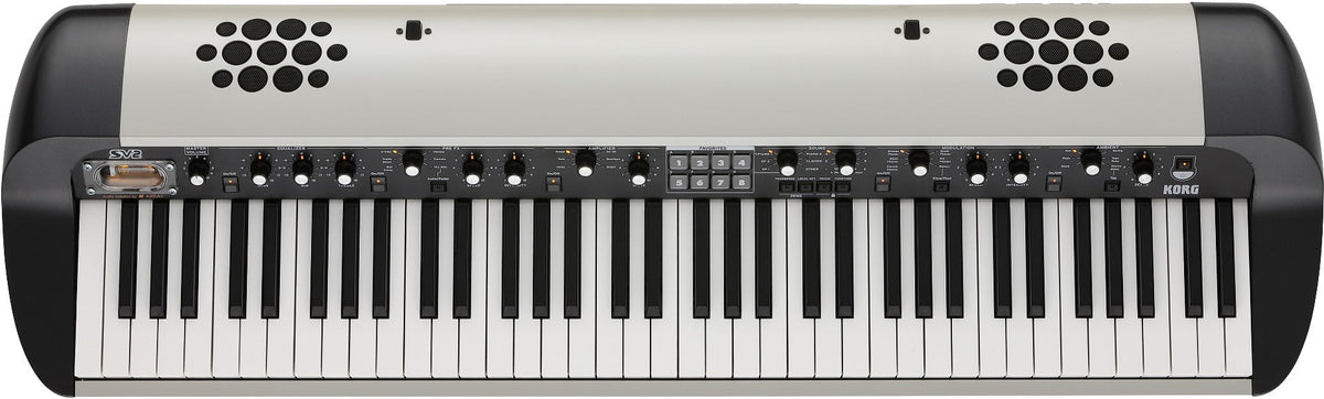 Korg SV-2S 73-Key Vintage Stage Piano with Speaker System - Creme