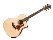 Taylor 214CE Grand Auditorium Acoustic Electric Cutaway with Gig Bag