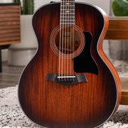 Taylor 324e Grand Auditorium Acoustic Electric Guitar - Shaded Edgeburst