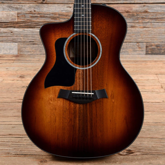 Taylor 224ce-K DLX Koa Grand Auditorium Shaded Edgeburst LEFTY - MUSICTONER