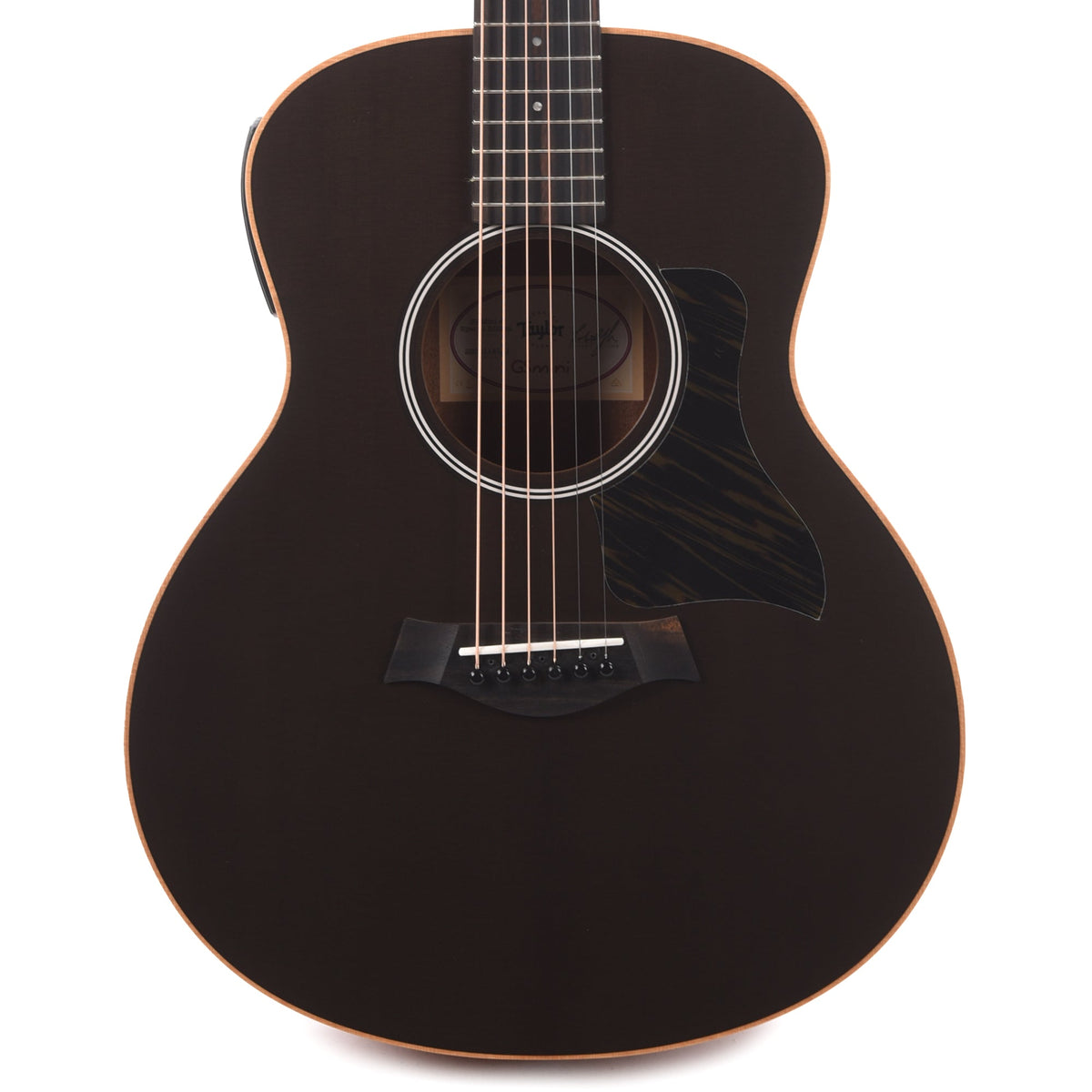 Taylor Special Edition GS Mini-e Torrefied Sitka/Sapele Trans Black Top ES-B - MUSICTONER
