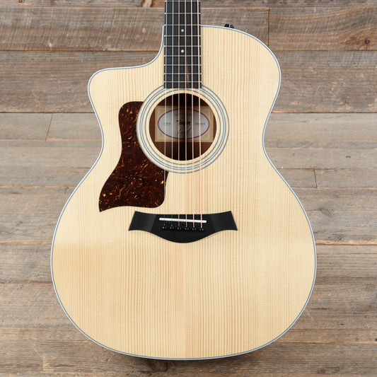 Taylor 214ce Grand Auditorium Sitka/Koa Layered ES2 w/Hardshell Case LEFTY - MUSICTONER