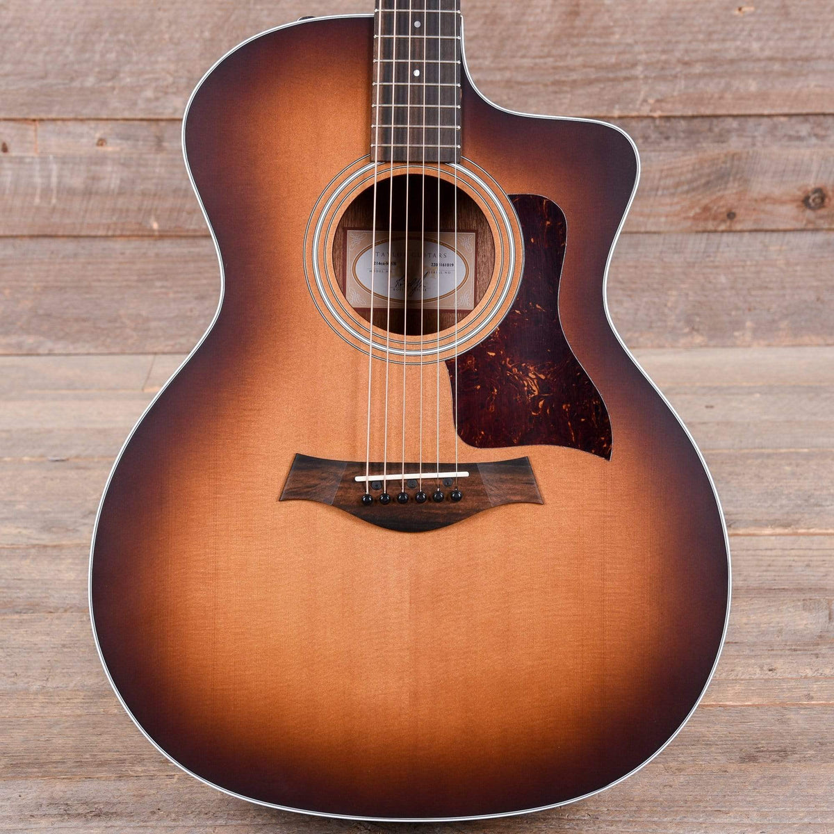 Taylor 214ce-K Grand Auditorium Koa Natural Shaded Edge Burst ES2 - MUSICTONER