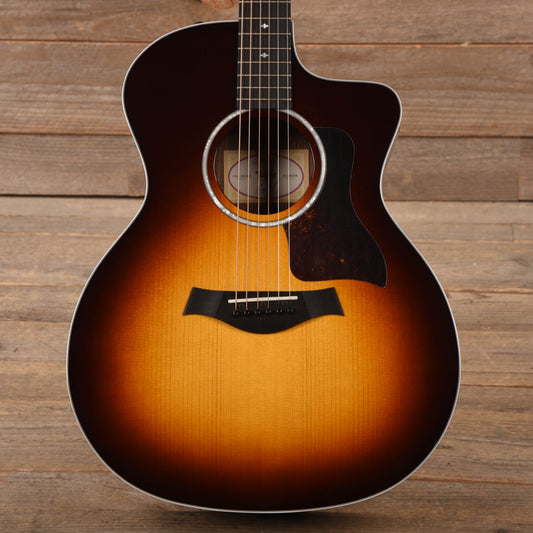 Taylor 214ce-SB Deluxe Grand Auditorium Sitka/Rosewood Tobacco Sunburst ES2 - MUSICTONER