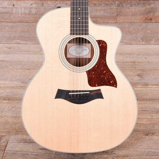 Taylor 254ce 12-String Grand Auditorium Sitka/Rosewood Natural ES2 - MUSICTONER