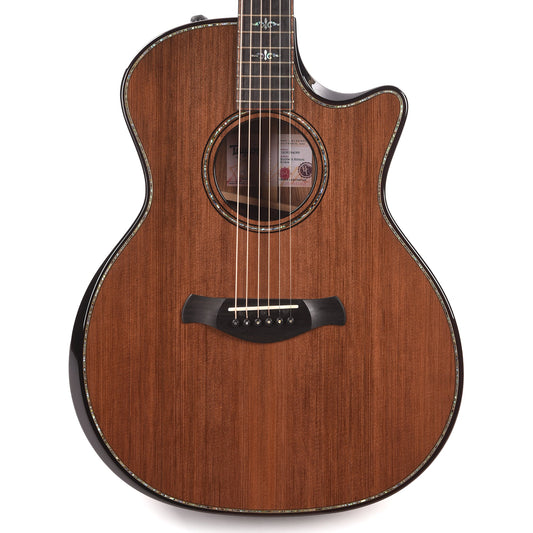 Taylor Builder's Edition 914ce Grand Auditorium Stripy Sinker Redwood/Rosewood Natural Top - MUSICTONER
