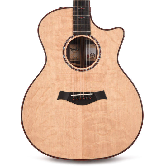 Taylor Custom "The Catch" NAMM 2024 #14 C14ce Grand Auditorium Bearclaw Sitka/AA Indian Rosewood Natural - MUSICTONER