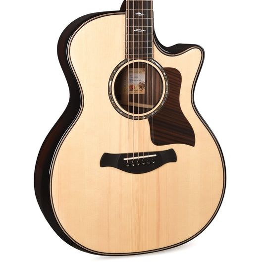 Taylor Next Generation Builder's Edition 814ce Grand Auditorium Adirondack Spruce/Rosewood Natural w/Claria - MUSICTONER