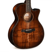 Taylor Next Generation Builder's Edition K24ce Grand Auditorium Figured Hawaiian Koa Kona Burst w/Claria Pickup - MUSICTONER
