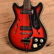 Teisco Del Rey KEP-8T Sunburst 1970s - MUSICTONER