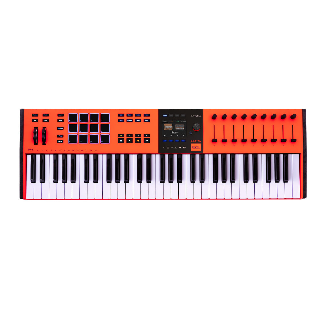 Arturia Keylab 61 MK3 Ultra Midi Controller - Limited Edition Orange