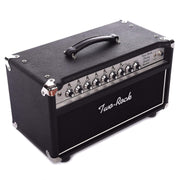 Two Rock Classic Reverb Signature Silver Anodized 100w Head w/Footswitch & Silver Skirted Knobs - MUSICTONER