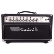Two Rock Classic Reverb Signature Silver Anodized 100w Head w/Footswitch & Silver Skirted Knobs - MUSICTONER