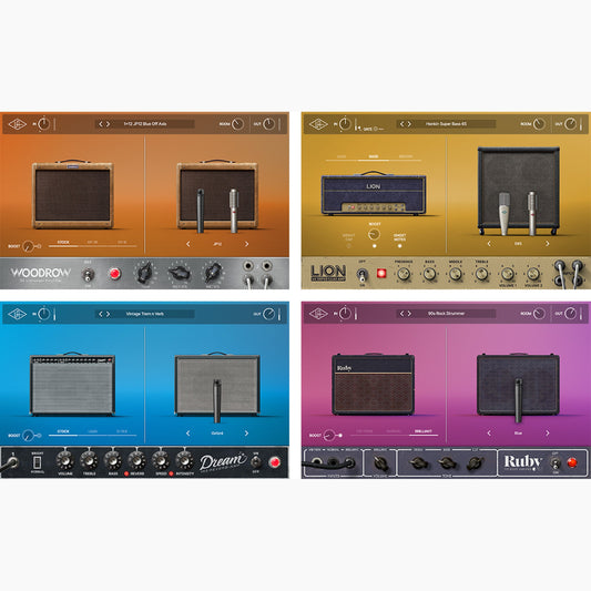 Universal Audio UAD Guitar Amp Bundle V2