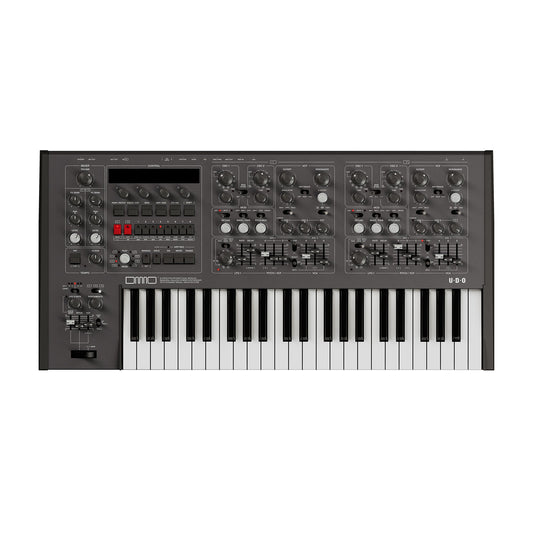 UDO DMNO 8-Voice Polyphonic Dual Module Binaural Analog Hybrid Synthesizer Black Edition - MUSICTONER