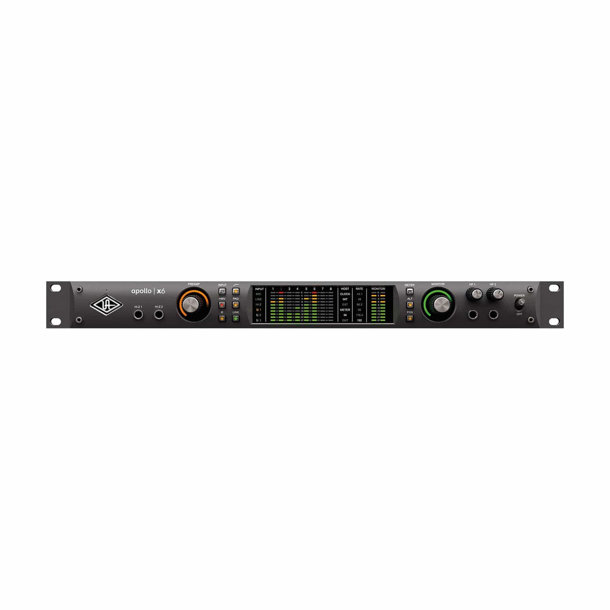 Universal Audio Apollo X6 Heritage Edition Thunderbolt 3 Audio Interface - MUSICTONER