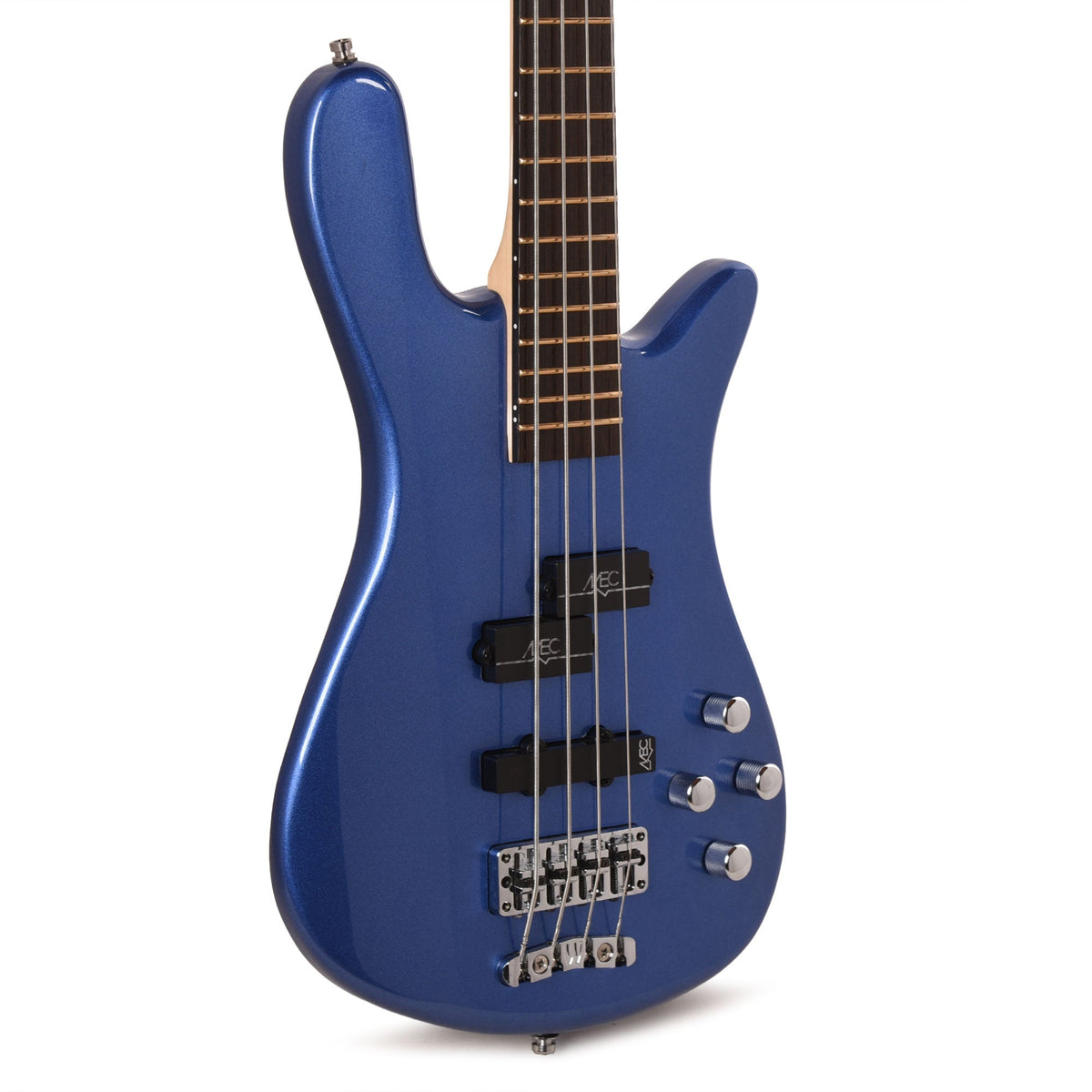 Warwick RockBass Streamer LX 4-String Metallic Blue High Polish - MUSICTONER