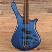 Warwick Fortress One Tranparent Blue Satin 2000 - MUSICTONER