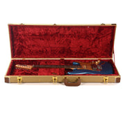 Waterslide S-Style Coodercaster Lake Placid Blue w/ Mojo Lap Steel & Gold Foil Pickups - MUSICTONER