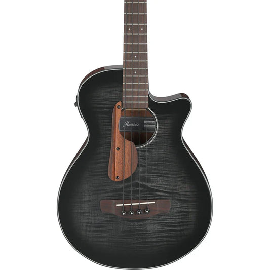 Ibanez AEGB25ETKH Acoustic Electric Bass Transparent Black Sunburst High Gloss