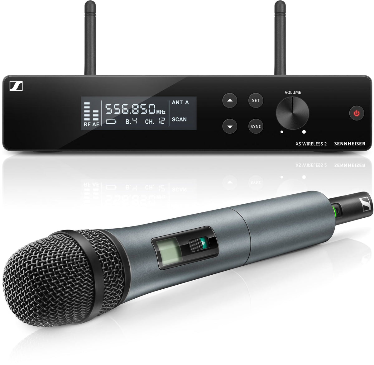 Sennheiser XSW 2-865-A Wireless Handheld Microphone System with e865 Capsule