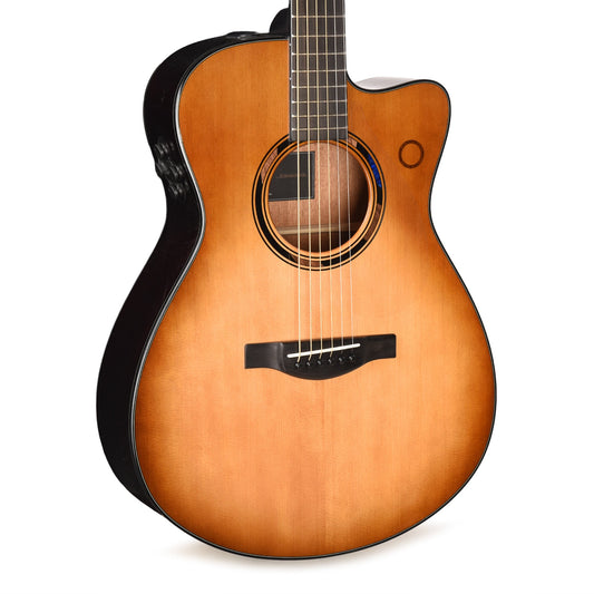 Yamaha TAS3 C TransAcoustic Concert Acoustic Electric Guitar w/ Built-In Looper & Effects Sand Burst - MUSICTONER