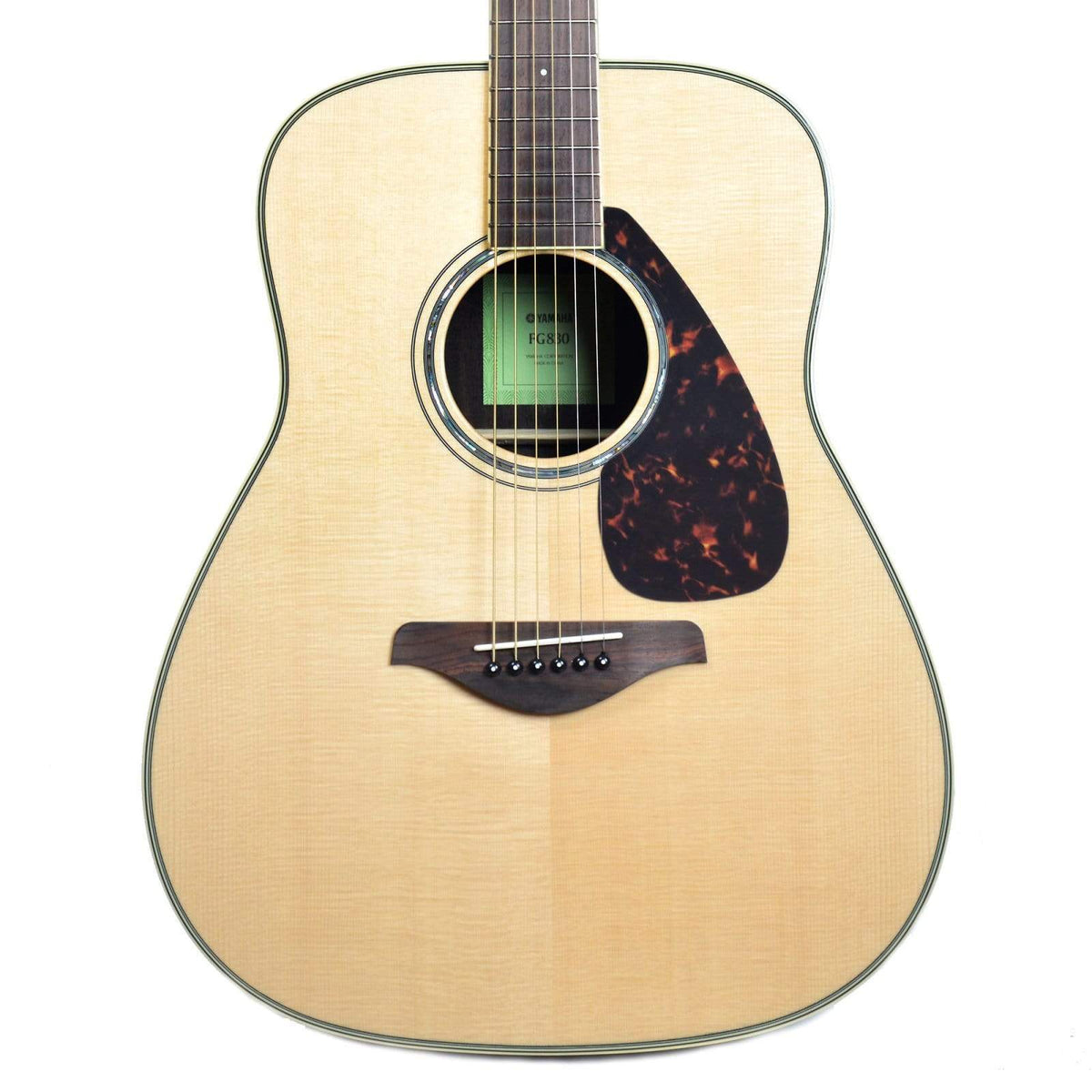 Yamaha FG830 Folk Acoustic Natural - MUSICTONER