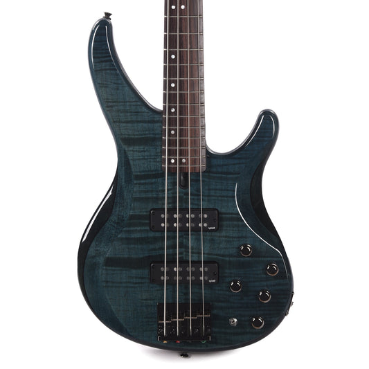 Yamaha TRBX604FM 4-String Bass Indigo Blue - MUSICTONER