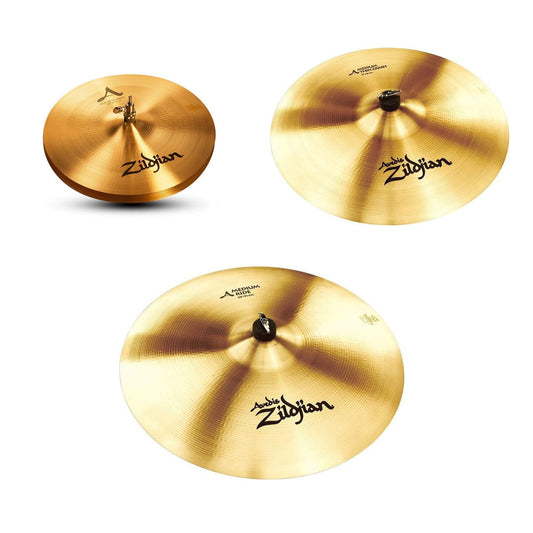 Zildjian 14/18/22" Avedis Cymbal Set (3-Pack Bundle) - MUSICTONER
