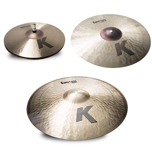 Zildjian 15/18/21" K Sweet Cymbal Set (3-Pack Bundle) - MUSICTONER