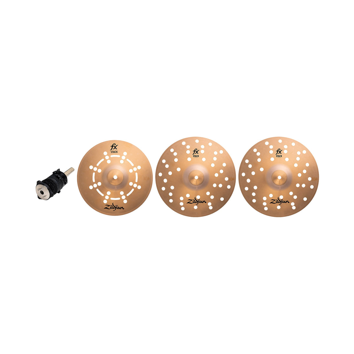 Zildjian 12" FX Cymbal Stack - MUSICTONER